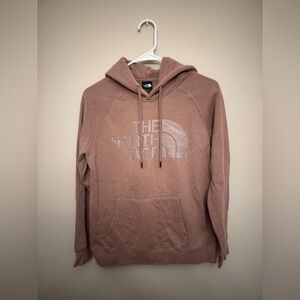 The North Face Women’s Mauve Pink Hoodie Size Small Fair Condition